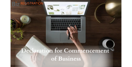 COMMENCEMENT OF BUSINESS